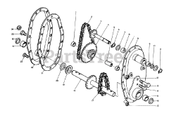 Toro 58070 - Toro 26" Tiller (SN: 003000001 - 003999999) (1983) Chain Case Assembly No. 48-1260