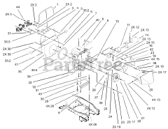 Toro 73542 (520 xi) - Toro Garden Tractor (SN: 240000001 - 240999999) (2004)