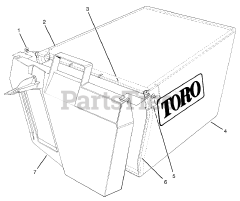 Toro 59193 - Toro Rear Bag Kit for 21" HP Recycler Mower