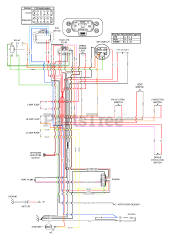 Scag STTII-61V-26CH-EFI - Scag Turf Tiger II 61" Zero-Turn Mower, 26hp Kohler (SN: P1700001 - P1799999) ELECTRICAL SCHEMATIC - KAWASAKI 31DFI