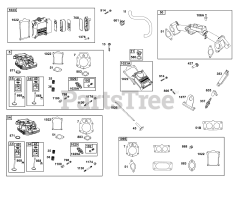 Briggs & Stratton 611477-0124-J1 - Briggs & Stratton Horizontal Engine
