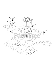Brands LZ-54 KW (53AI2PTC050) - Cub Cadet 54" Tank Zero-Turn Mower, Kawasaki (2014)