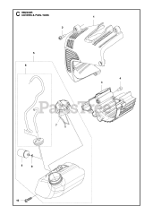 RedMax HBZ 260 R (967089601) - RedMax Handheld Blower (2017-03)
