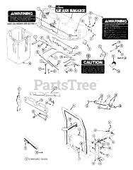 Ariens 825005 - Ariens Emperor Rear Grass Bagger (SN: 009501 & Above)
