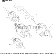Kohler CH440-3190 - Kohler Command PRO Engine, Basic Version, 14hp, 10.5kW Crankshaft
