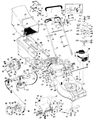 MTD 120-468B000 - MTD Walk-Behind Mower (1990) Parts