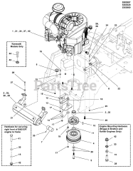 Ferris IS 2100Z (5901333) - Ferris IS2100Z Series 61" Zero-Turn Mower, 28hp Briggs & Stratton Engine &amp; PTO Group