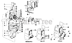 Weed Eater XR 70 - Weed Eater String Trimmer STARTER &amp; SHROUD