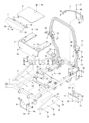 Brands MZ 61 (970467701-00) - Husqvarna 61" Zero-Turn Mower (2020-04)