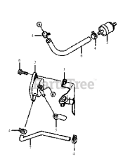 Cub Cadet G 1548 (55AE232S150) - Cub Cadet Walk-Behind Mower FH451V-AS03 Fuel Delivery System