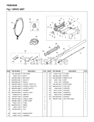 RedMax PSZ 2450 S - RedMax Pole Saw (SN: 90200101 & Above) (2009-02)