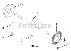 Gravely 511136 - Gravely Wide-Area Walk-Behind Shaft Service Kit