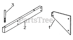 Cub Cadet 81 (0350003U) - Cub Cadet Lawn Tractor Rear Bumper Attachment