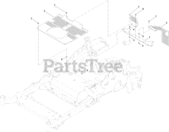 Toro 74909 TE (6000) - Toro 132cm Z Master Zero-Turn Mower, Side-Discharge Deck (SN: 316000001 - 316999999) (2016) HYDRO GUARD ASSEMBLY