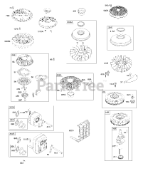 Briggs & Stratton 31C707-0230-E1 - Briggs & Stratton Vertical Engine ...