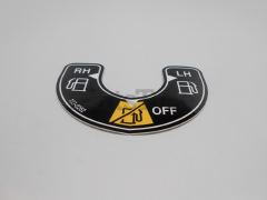 Toro 103-0262 Fuel Valve Decal