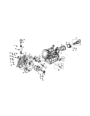 MTD 483-SUA - MTD Engine 483-SUA Crankcase