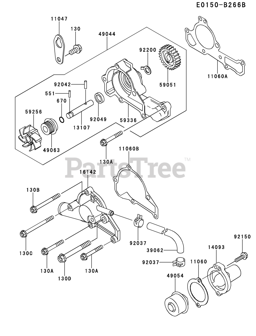 Kawasaki FD620D-RS24 - Kawasaki Engine COOLING-EQUIPMENT Parts
