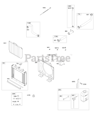 Briggs & Stratton 612177-0100-E1 - Briggs & Stratton Horizontal Engine