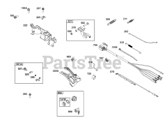 Briggs & Stratton 386447-0453-G1 - Briggs & Stratton Horizontal Engine