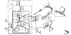 Honda GX200 UT VS17 (GCAHT) - Honda Engine, Made in Thailand (SN: GCAHT-1000001 - GCAHT-9999999) CONTROL