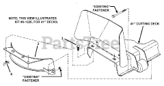 Snapper 7061220 - Snapper Ninja Recycling Kit for 41" & 42" Mower Deck
