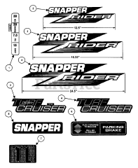 Snapper EZF 5200M (84736) - Snapper 52" Mower Deck Assembly