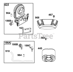 Briggs & Stratton 44S977-0061-G1 - Briggs & Stratton Vertical Engine