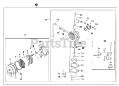 Shindaiwa GP 450 - Shindaiwa Water Pump Carburetor