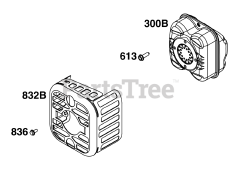 Briggs & Stratton 9P602-0127-H5 - Briggs & Stratton Vertical Engine Exhaust Group