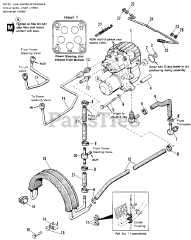 Simplicity 1691167 - Simplicity SunStar 48" Garden Tractor, 20hp Hydraulic &amp; Hydrostatic Pump - For Models 1691018, 1691981, 1691528, 1691710, 1691924, 1691926, 1691928 &amp; 1691953