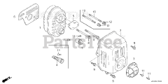 Honda GX100 RT KRSB/A (GCCCT) - Honda Engine, Made in Thailand (SN: GCCCT-2000001 - GCCCT-9999999) MUFFLER