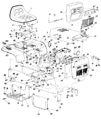 White Outdoor 145-995-190 - White Outdoor Garden Tractor, 18hp (1985)