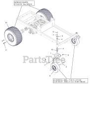 Ariens 915245 - Ariens Edge 42" Zero-Turn Mower, 19hp Kohler (SN: 002000 & Above)