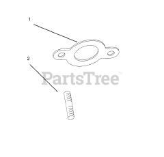 Toro 72062 (264-6) - Toro Yard Tractor (SN: 059000001 - 059000227) (1995) Exhaust (kohler Engine Cv16s-Ps61514)