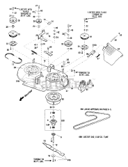 White Outdoor 833 R (12A-750-190) - White Outdoor 33" Walk-Behind Mower (1998) Mower Deck Assembly