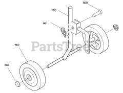 Murray 11052x85B - Murray Cultivator (2001) Wheel Assembly