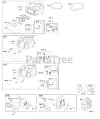 Briggs & Stratton 219907-0181-B1 - Briggs & Stratton Vertical Engine