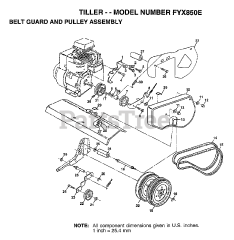 Electrolux/AYP FYX 850 E - Electrolux/AYP Tiller