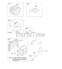 Briggs & Stratton 20M313-0100-E1 - Briggs & Stratton Horizontal Engine Exhaust System