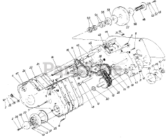 MTD 19746-8 - MTD 28" Tiller Attachment (1988)