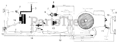 Mark Master 135-698-065 - Mark Master Lawn Tractor (1985) Electrical