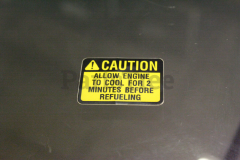 Toro E303293 Warning Decal, 2-Minute Cool