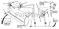 Snapper 7061783 - Snapper Reverse Throttle Interlock Kit Reverse Throttle Interlock