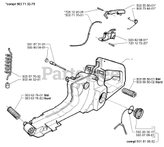 Husqvarna 362 SPECIAL - Husqvarna Chainsaw (1999-11) Fuel Tank