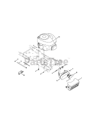 Craftsman 247.288841 (13AJ78SS099) - Craftsman LT2000 Lawn Tractor (2011) (Sears) Engine Accessories