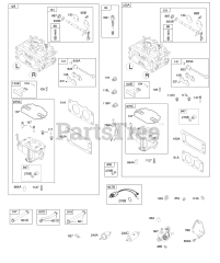 Briggs & Stratton 385777-0005-B1 - Briggs & Stratton Vertical Engine
