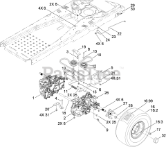 Toro 74381 (Z 4202) - Toro 42" TimeCutter Zero-Turn Mower (SN: 290000211 - 290999999) (2009)