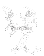 Husqvarna Z 248 F (967303602) - Husqvarna 48" Zero-Turn Mower (2015-01) STEERING