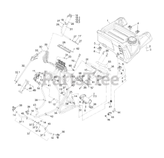 Exmark ZSL3620 - Exmark Z-Spray LTS Stand-on Sprayer, 3.8 GPM Pump (SN: 413950474 - 416150474) (Rev A) (2023)